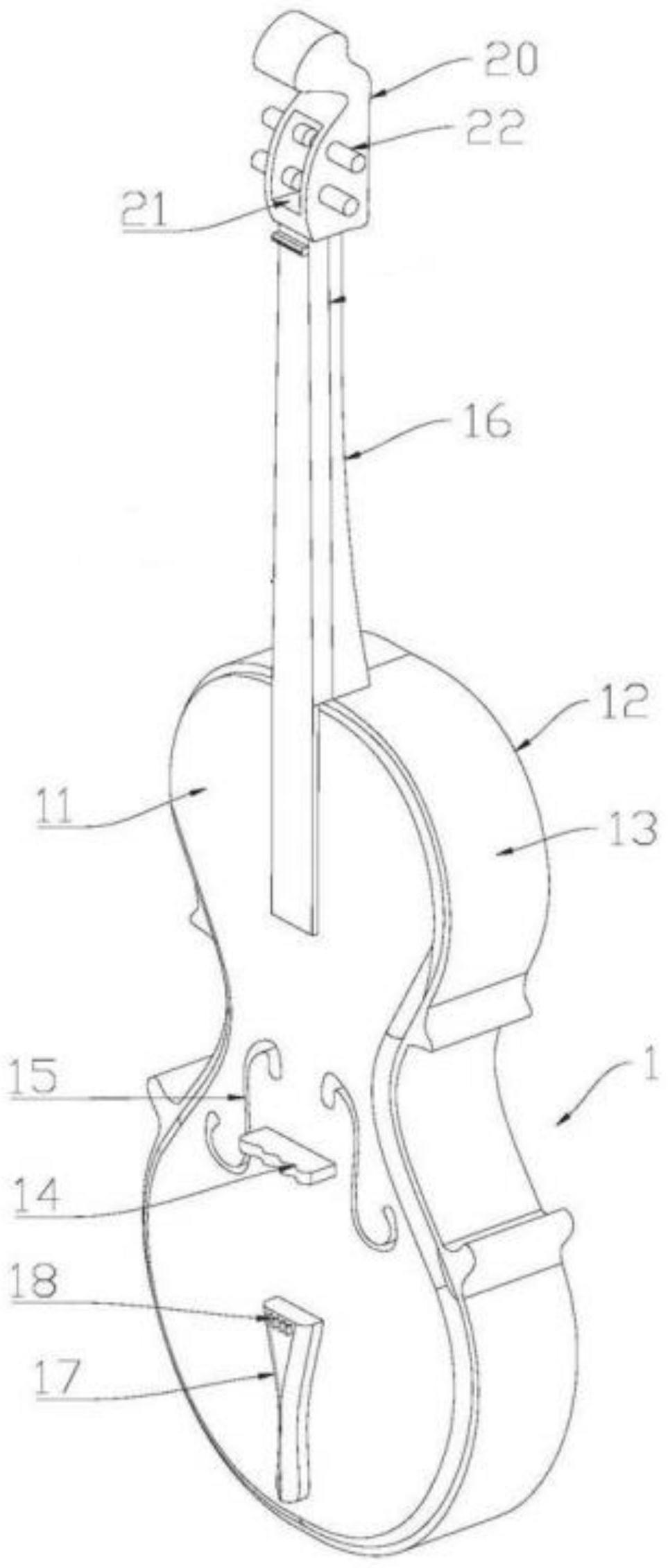 一种音柱及具有其的提琴和乐器的制作方法