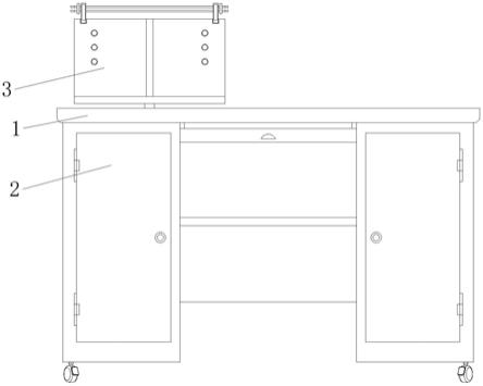 一种建筑工程造价的预算工作台的制作方法