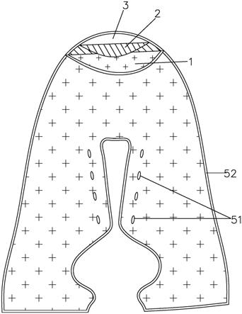 具有碳纤维加强针织层的一体针织鞋面的制作方法