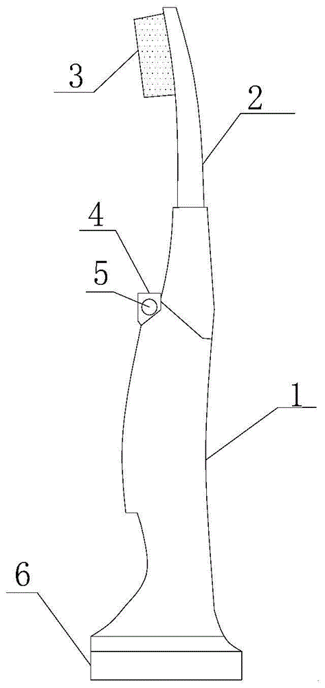 一种便于折叠携带的一体化牙刷的制作方法