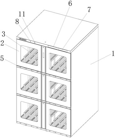 一种智能存储柜的制作方法