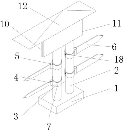 一种景区用指示牌的制作方法