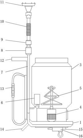 一种喷雾式施肥装置的制作方法