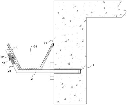 一种减少上部主体结构砼浇筑对下部施工影响的防护装置的制作方法