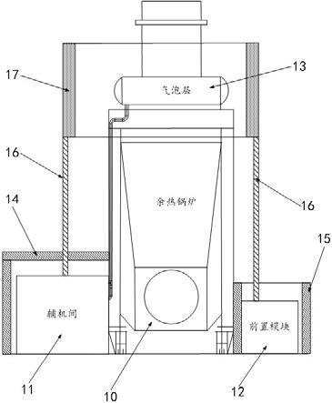 一种余热锅炉组合式降噪装置的制作方法