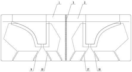 一种一次成型袖袢的成型模具的制作方法