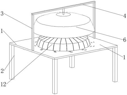 用于风扇罩加工的组合型模具的制作方法