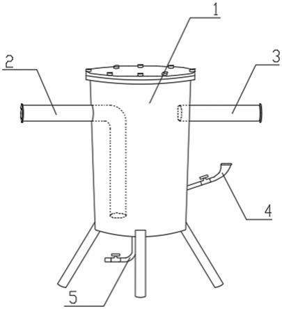 天然气柴油洗萘器的制作方法