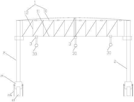 一种桁架平移装置及桁架安装方法与流程