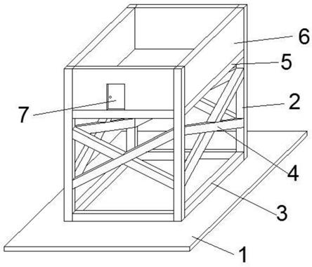 一种降噪式建筑施工平台装置的制作方法