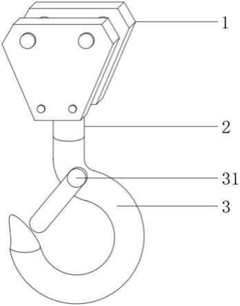 一种建筑施工塔吊用移动定位起吊钩的制作方法