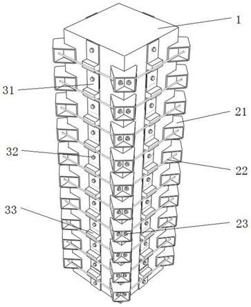 一种钢筋混凝土柱加固组件及施工方法与流程