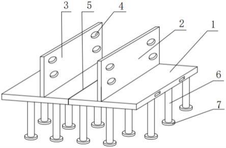 一种分段桥梁拼接用可调节的钢板定位装置的制作方法
