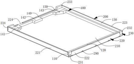 显示模组用框体组件及显示装置的制作方法