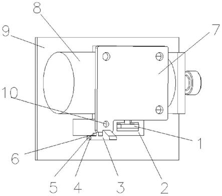 钢包滑动水口油缸定位固定装置的制作方法