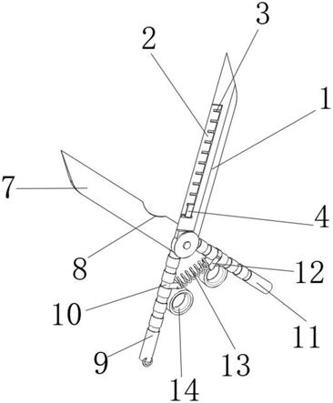 一种园林养护用修枝剪刀的制作方法