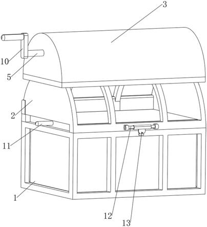 一种学生用多功能文具盒的制作方法