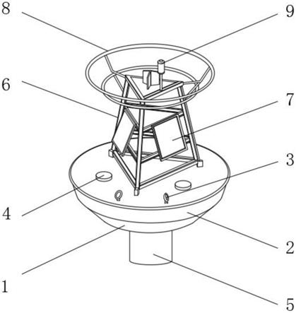 一种小型高精度高海况浪流观测浮标的制作方法