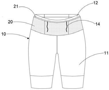 一种多口袋运动裤的制作方法