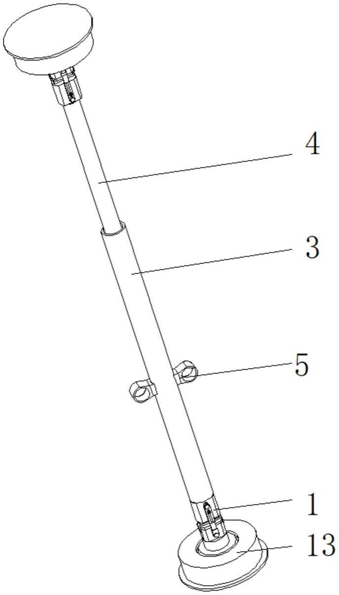 一种建筑安全用防护支撑装置的制作方法