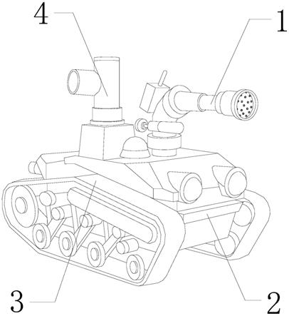 一种用于消防救援的机器人的制作方法