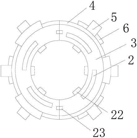 一种建筑废弃基桩用多向联动液压切割机构的制作方法