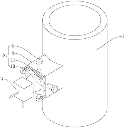 一种采用声波吹灰器的锅炉的制作方法