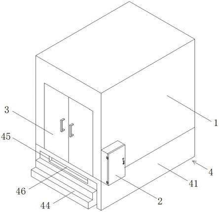 玻璃房式低氧训练室的制作方法