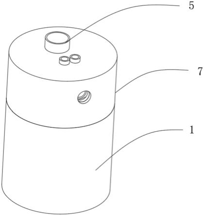 一种泡沫材料雾化器的消声装置的制作方法