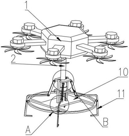 一种六旋翼短距物流无人机的制作方法