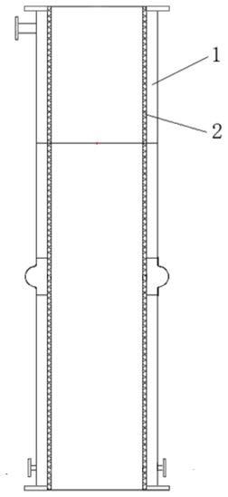 一种具有隔热蓄热层的水夹套上升管换热器及其改造方法与流程