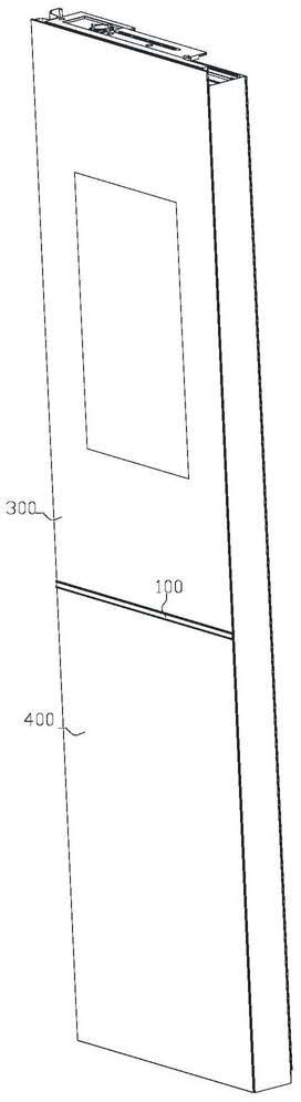 家电门体组件、冰箱门体的制作方法