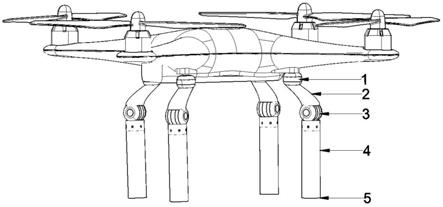 一种旋翼无人机的喷吸气脚架的制作方法