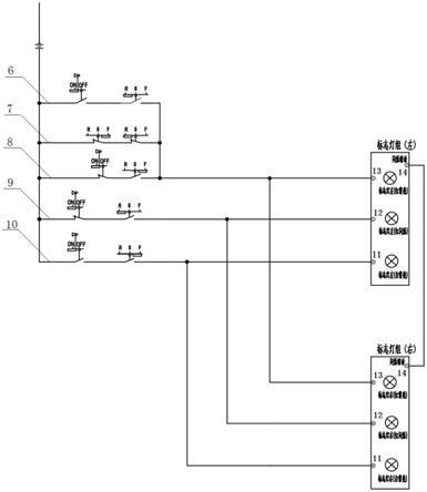 一种轨道客车前照灯控制电路的制作方法