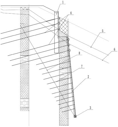 混合支挡结构的施工方法与流程