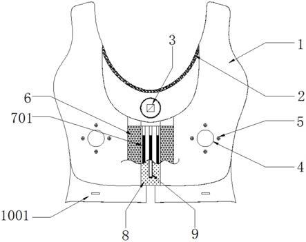 一种可调尺寸的孕妇运动文胸的制作方法