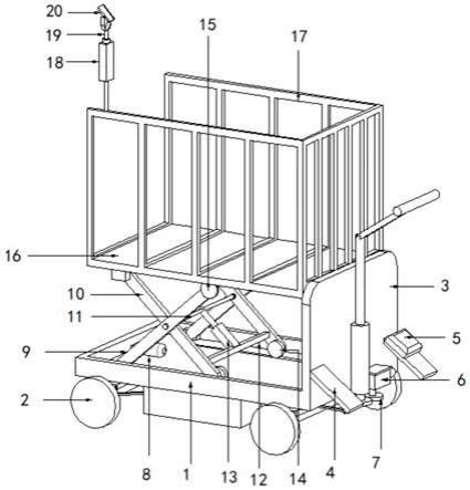 一种基于智能语音控制的大型室内安装工程车的制作方法