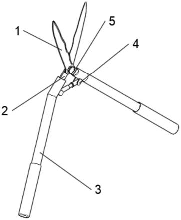 一种园林树枝剪切钳的制作方法