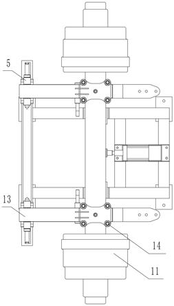 散件空悬车轴组对机构的制作方法