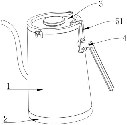 一种保温效果好的咖啡壶的制作方法