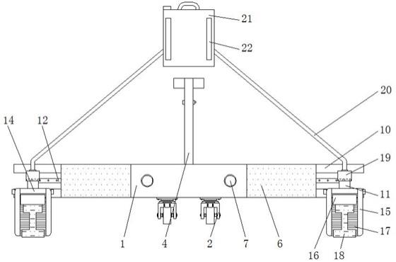 一种具有转向结构的便携式轨道交通用钢轨除锈装置的制作方法