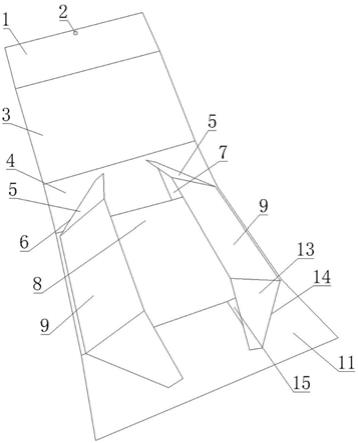 折叠式包装盒的制作方法