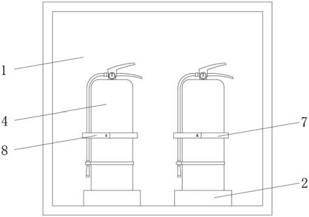 一种灭火器固定装置的制作方法