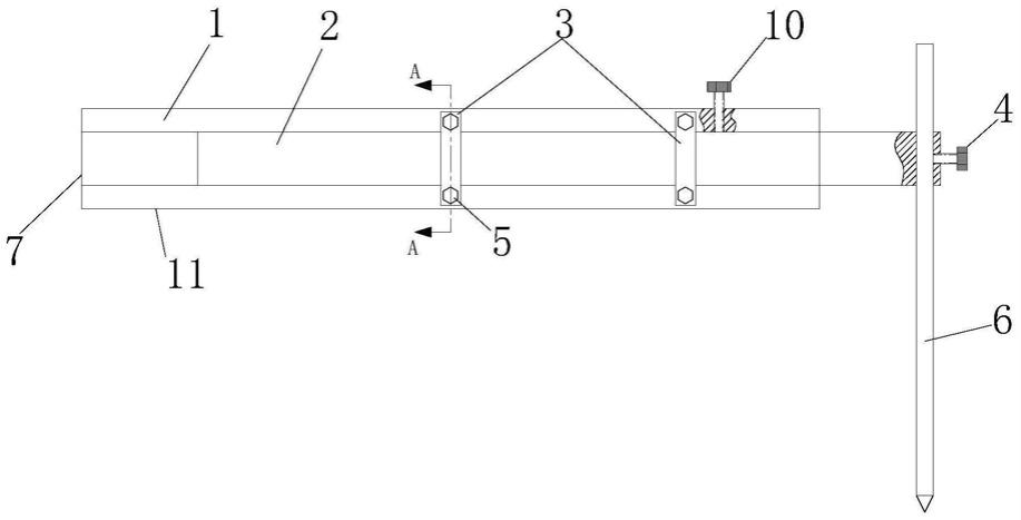 一种尾轴定位装置及尾轴精确定位方法与流程