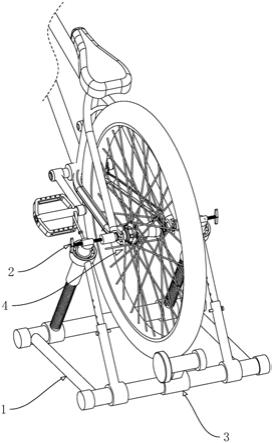 自行车训练器阻尼调节装置的制作方法