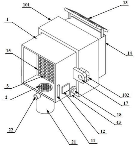 一种具有加湿功能的建筑通风过滤装置的制作方法