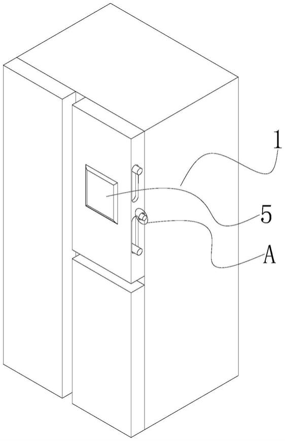 基于冰箱用IPS显示屏的防护组件的制作方法