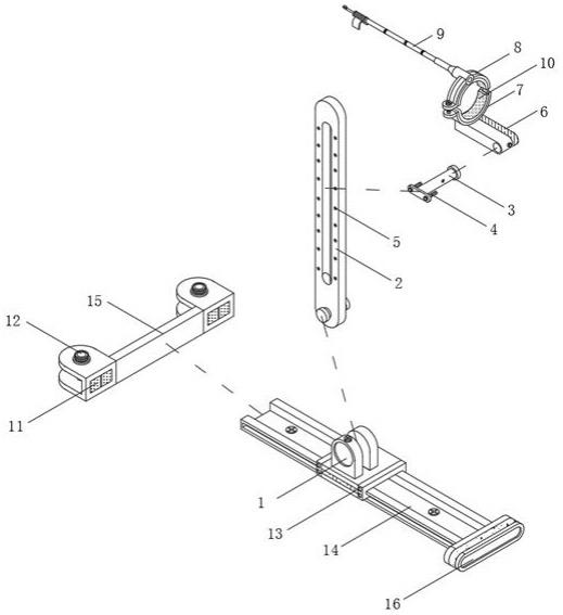 一种医学超声穿刺架的制作方法