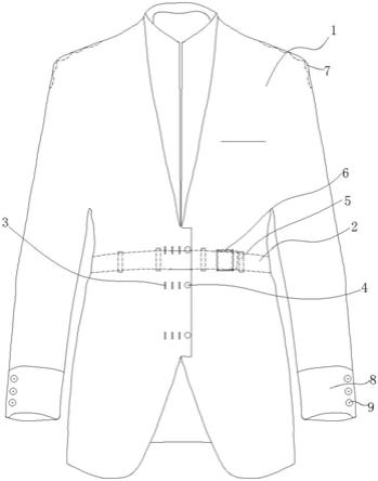 一种修身西服的制作方法