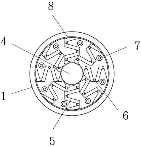 一种中央空调的湍流混合出风口的制作方法